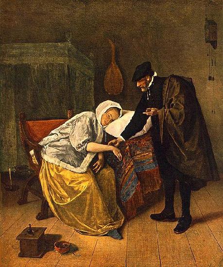 Jan Steen The Sick Woman France oil painting art